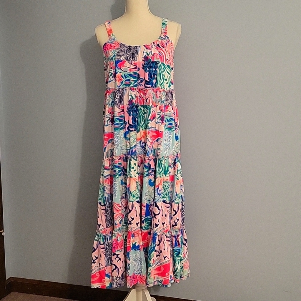 BRAND - Lilly Pulitzer, SIZE - S and COLOR - Blue/Pink